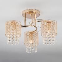 Потолочная люстра Eurosvet Bonnie 30137/3 золото 00000084460