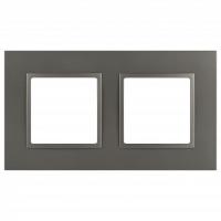 Рамка на 2 поста ЭРА Elegance 14-5012-16 Б0065825