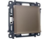 Комплект механизма 1-клавишного выключателя с самовозвратом Ambrella Volt MA MA631050