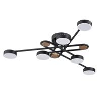Люстра потолочная светодиодная Arte Lamp TAYGETA A2455PL-6BK