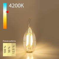 Лампа светодиодная E14 5Вт 550Lm 4200K 220V Elektrostandard Dimmable F BLE1424 a055830
