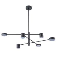 Люстра на штанге светодиодная Arte Lamp STANLEY A2476PL-40BK