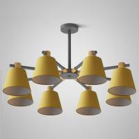 Люстра на штанге Imperiumloft NATURA A YELLOW 8 NATURAAY01 177990-26