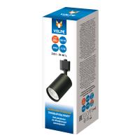 Трековый однофазный светильник Volpe UBL-Q324 GU10 BLACK (012466)