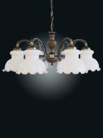 Люстра подвесная Reccagni Angelo Ветро Бьянко Латте L 9910/6