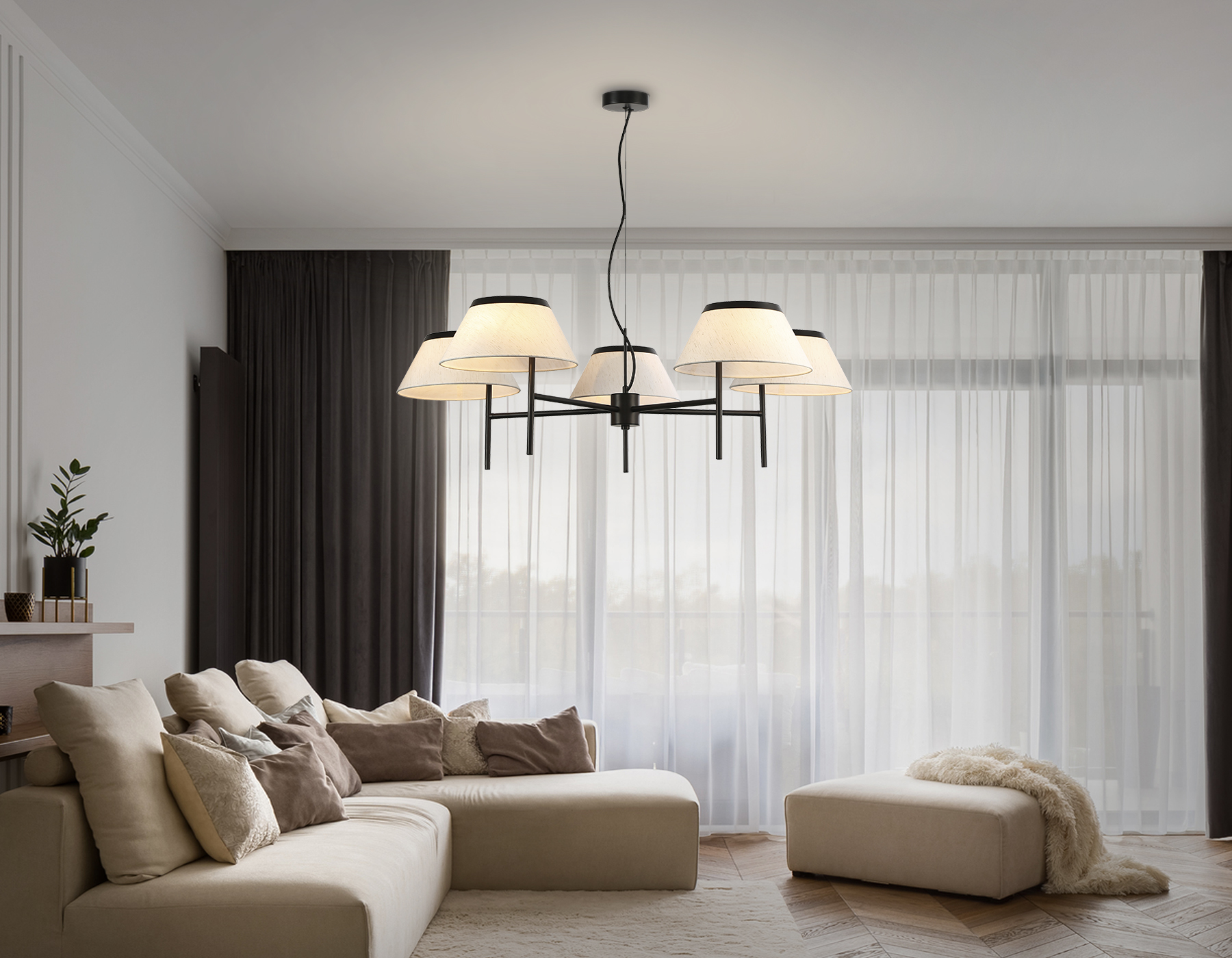 Люстра подвесная Ambrella light High light LH72453 Люстра подвесная Ambrella light High light LH72453