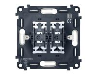 Механизм 2-клавишного выключателя Ambrella Volt QUANT VM115