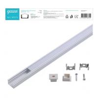 Профиль для ленты LED Gauss врезной гл 12mm - 2m BT415