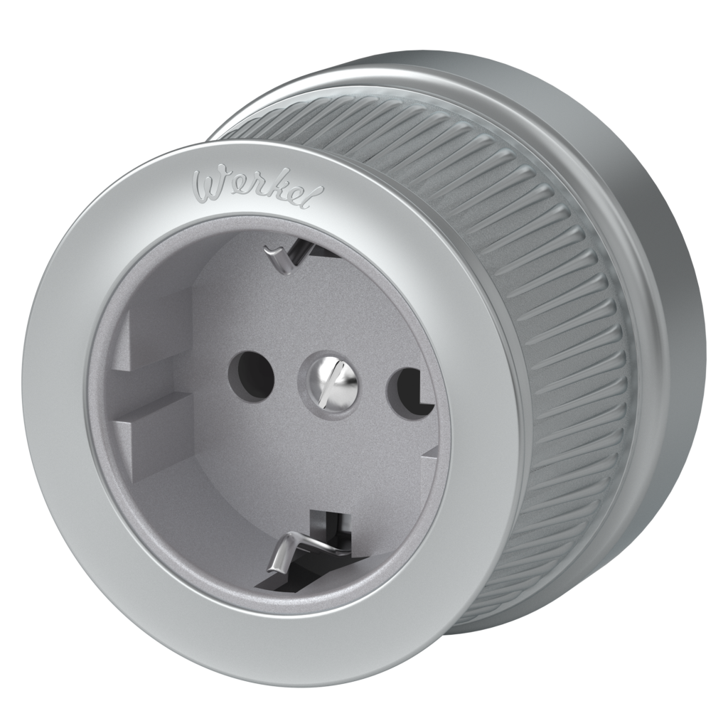 Розетка с заземлением Werkel WL19-10-01 a044922 Розетка с заземлением Werkel WL19-10-01 a044922