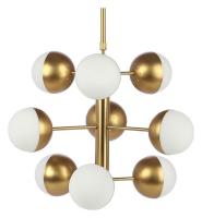 Люстра на штанге Imperiumloft 40,1668 латунь матовый 75711-22