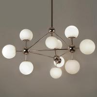Люстра на штанге Imperiumloft Modo Chandelier White Glass 40,514 73451-22