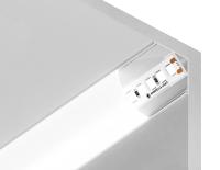 Профиль угловой круглый для ленты Ambrella light ILLUMINATION GP2100WH