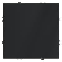 Заглушка VOLTUM S70 с суппортом, (графит) VLS080107