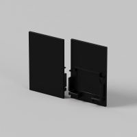 Комплект заглушек (для профиля 35×51) 2 шт., Maytoni ALM-3551-B-EC 642063