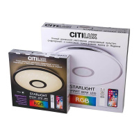 Потолочный светодиодный светильник Citilux Старлайт Смарт CL703A60G