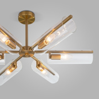 Люстра на штанге Eurosvet Trompeta 70144/6 латунь a060897