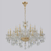 Люстра подвесная Crystal Lux MONICA SP10+5 GOLD