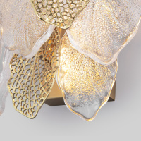 Светильник настенный Bogates Leaf 369/3 золото