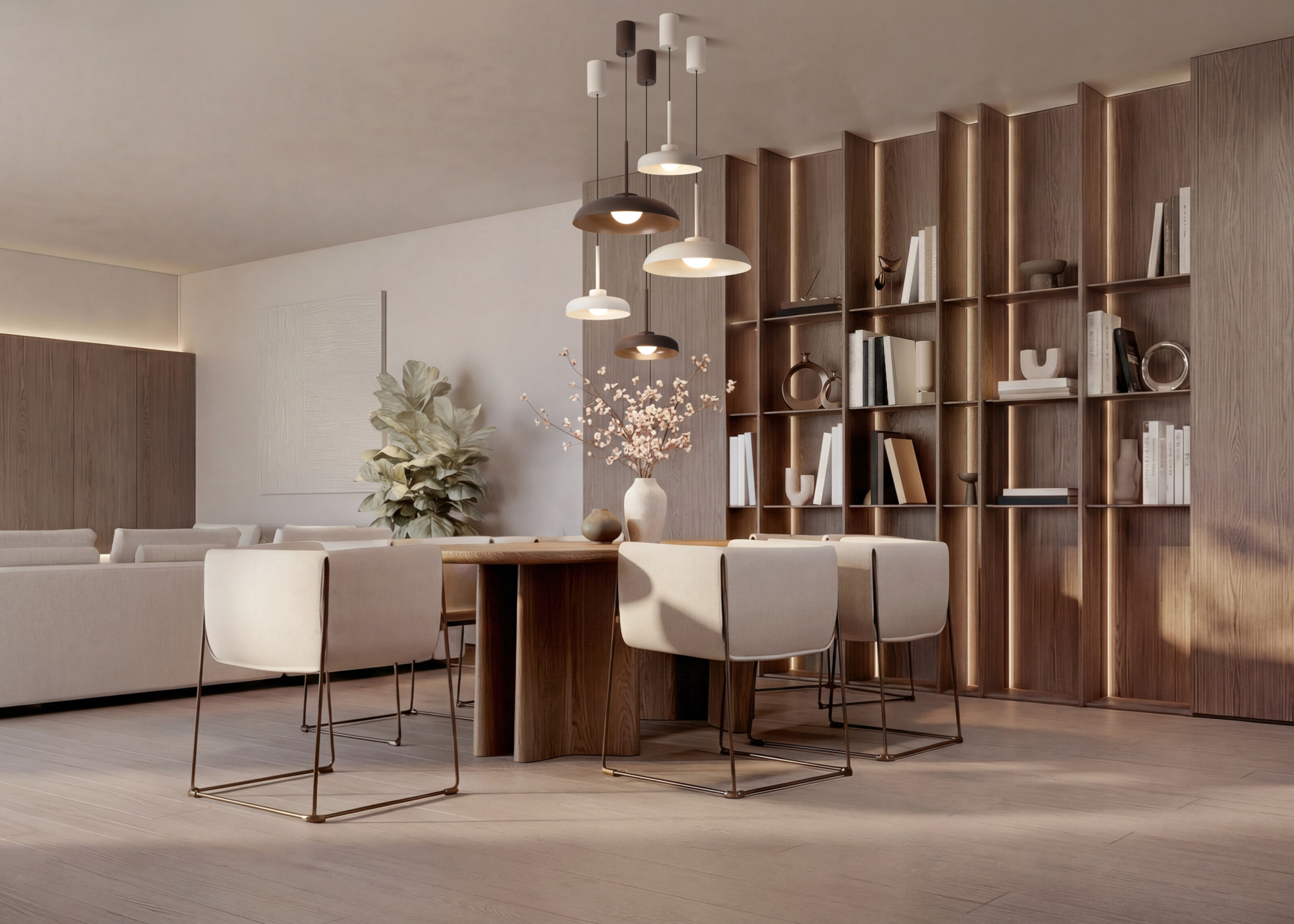 Светильник подвесной светодиодный Freya Movement FR5602PL-L5BR1