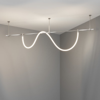 Трековый однофазный магнитный светодиодный светильник Maytoni Flarity Tau TR154-1-27W4K-PT