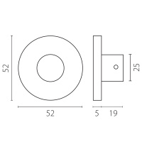 Пятка крепежа 5064х7 тип D Lightstar Linea 506487