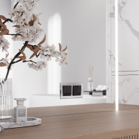 Выключатель двухклавишный проходной Werkel черный W1122048