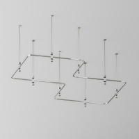 Радиусный коннектор для шинопровода Maytoni Flarity TRX154-RC80-PT