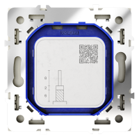 Розетка телевизионнная встраиваемая VOLTUM S70 оконечная TV+SAT, (шелк) VLS060404