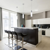 Подвесной светильник Eurosvet Double Topper 50135/1 LED хром/белый 00000084444