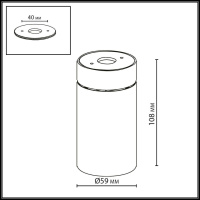 Спот светодиодный Odeon Light TURNO 7132/7CL