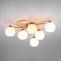 Потолочная люстра Eurosvet Alba 30144/6 античная бронза a043869