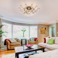 Потолочная люстра Eurosvet Vita 10042/12 античная бронза/прозрачный хрусталь 00000076379