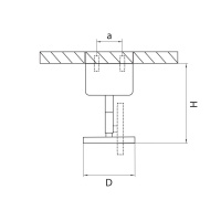 Основание для светильника Lightstar Rullo 590006