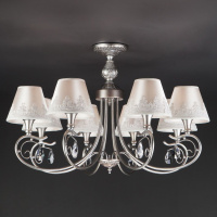 Потолочная люстра Eurosvet Incanto 60069/8 серебро 00000083401