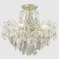 Люстра потолочная Crystal Lux ESMIRALDA PL4 SILVER