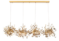 Люстра подвесная Crystal Lux GARDEN SP3х4 L1600 GOLD