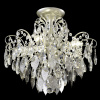 Люстра потолочная Crystal Lux ESMIRALDA PL4 SILVER