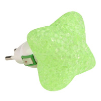 Настенный светодиодный светильник Uniel DTL-309-Звездочка/Green/1LED/0,1W 10335