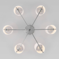 Люстра на штанге Eurosvet Brielle 60132/6 хром a057582