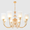 Люстра подвесная Crystal Lux ELENA SP8 GOLD