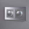 Рамка на 2 поста алюминий Werkel Aluminium W0021706 4690389158032 a050957