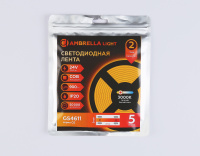 Светодиодная лента 10 Вт/м 3000K 900 Лм/м 24V IP20 Ambrella light Illumination GS4611