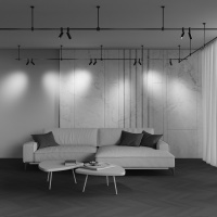 Трековый магнитный светодиодный светильник Maytoni Flarity Focus Led TR144-1-12W4K-W-B