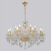 Люстра подвесная Crystal Lux MONICA SP10+5 GOLD