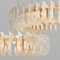 Люстра подвесная светодидная Bogates Farfalla 90374/3 золото