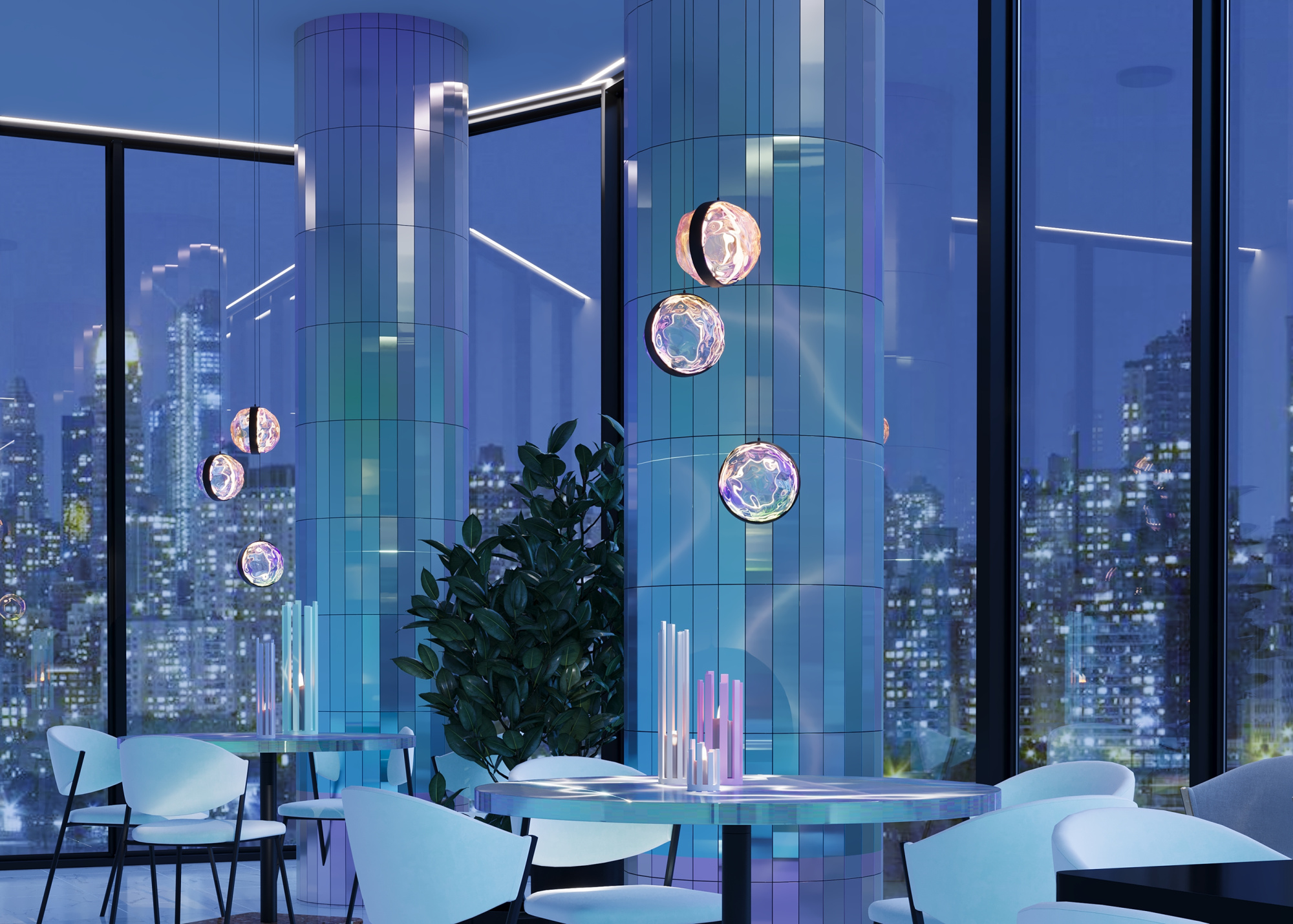 Светильник подвесной светодиодный Maytoni Misterio MOD379PL-L17B3K