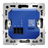 Выключатель встраиваемый карточный 16А Voltum S70 (титан) VLS010706