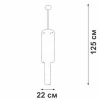 Люстра хрустальная Vitaluce V58720-8/9PL
