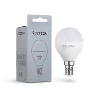 Светодиодная диммируемая лампа Wi-Fi Voltega E14 5W 2700K VG 2428 шар матовый