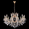 Хрустальная люстра Crystal Lux HOLLYWOOD SP12 GOLD Хрустальная люстра Crystal Lux HOLLYWOOD SP12 GOLD